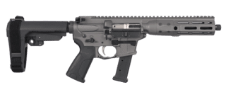 LWRC IC-9 9mm Luger Semi-Auto Pistol - Grey - 8.50" - SBA3